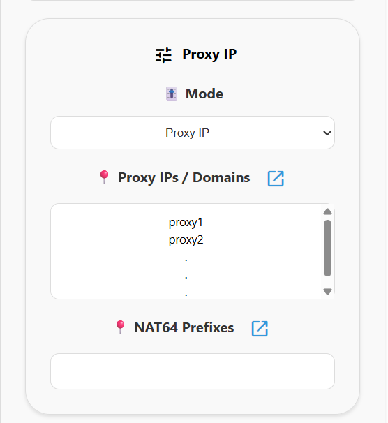 نحوه وارد کردن Proxy در پنل BPB